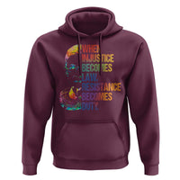 Notorious RBG Hoodie When Injustice Becomes Law Resistance Becomes Duty