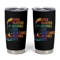 Notorious RBG Tumbler Cup When Injustice Becomes Law Resistance Becomes Duty