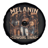 Melanin Cowgirls Spare Tire Cover Black History Month African Melanin Pride
