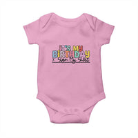 It's My Birthday Sign My Baby Onesie