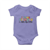 It's My Birthday Sign My Baby Onesie