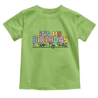 It's My Birthday Sign My Toddler T Shirt