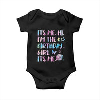 Its Me Hi Im The Birthday Girl Baby Onesie Tie Dye Colorful