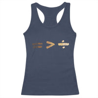 Equality Is Better than Division Racerback Tank Top Equal Rights Math Symbol