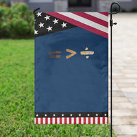 Equality Is Better than Division Garden Flag Equal Rights Math Symbol