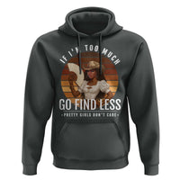 Black History African Melanin Cowgirl Hoodie Country Girls African American Western Tribute