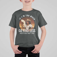 Black History African Melanin Cowgirl T Shirt For Kid Country Girls African American Western Tribute