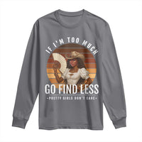 Black History African Melanin Cowgirl Long Sleeve Shirt Country Girls African American Western Tribute