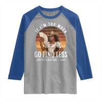 Black History African Melanin Cowgirl Raglan Shirt Country Girls African American Western Tribute