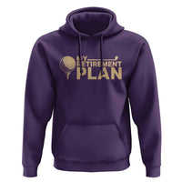 Golfing Retired Hoodie My (Golf) Retirement Plan Funny Saying Golfing