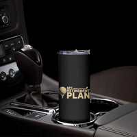 Golfer Retired Skinny Tumbler My Golf Retirement Plan Funny Saying Golfing
