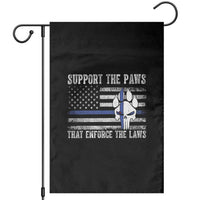 Police K9 Garden Flag Support The Paws That Enforce The Laws US Flag - Wonder Print Shop