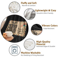 Retired Postal Worker Throw Blanket No Longer My Priority Retirement Gifts - Wonder Print Shop