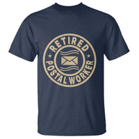 Retired Postal Worker T Shirt Mailman Postman Vintage Retirement Gifts - Wonder Print Shop