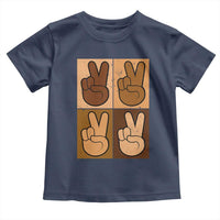 Peace Sign Equality for All Toddler T Shirt Peace Out V Fingers Hand Equal Rights