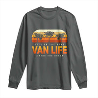 Van Life Long Sleeve Shirt Retro Camping RV Motorhome Travel Vacation Gift - Wonder Print Shop