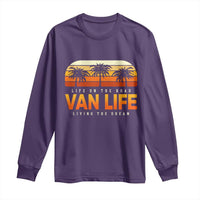 Van Life Long Sleeve Shirt Retro Camping RV Motorhome Travel Vacation Gift - Wonder Print Shop