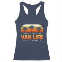 Van Life Racerback Tank Top Retro Camping RV Motorhome Travel Vacation Gift - Wonder Print Shop