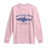 Retro Fisher Birthday Long Sleeve Shirt Vintage Quints Shark Fishing 1975 - Wonder Print Shop