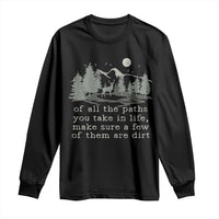 Retro Nature Wildlife Outdoor Long Sleeve Shirt Camping Forest Hiking Vintage - Wonder Print Shop