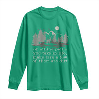 Retro Nature Wildlife Outdoor Long Sleeve Shirt Camping Forest Hiking Vintage - Wonder Print Shop