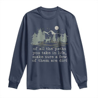Retro Nature Wildlife Outdoor Long Sleeve Shirt Camping Forest Hiking Vintage - Wonder Print Shop