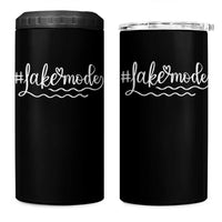 Lake Mode 4 in 1 Can Cooler Tumbler Summer Vacation Outdoor Camping - Wonder Print Shop