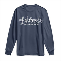 Lake Mode Long Sleeve Shirt Summer Vacation Outdoor Camping - Wonder Print Shop