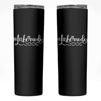 Lake Mode Skinny Tumbler Summer Vacation Outdoor Camping - Wonder Print Shop