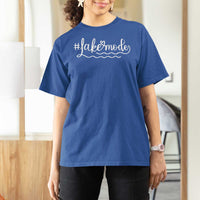 Lake Mode T Shirt For Women Summer Vacation Outdoor Camping - Wonder Print Shop