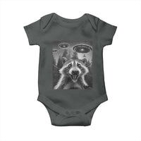 Racoon Meme Baby Onesie Selfie With Alien UFO - Wonder Print Shop