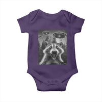 Racoon Meme Baby Onesie Selfie With Alien UFO - Wonder Print Shop