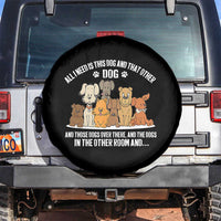 Funny Dog Lover Spare Tire Cover Fur Mama Dad Dog Rescue - Wonder Print Shop