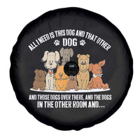 Funny Dog Lover Spare Tire Cover Fur Mama Dad Dog Rescue - Wonder Print Shop