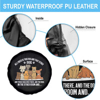 Funny Dog Lover Spare Tire Cover Fur Mama Dad Dog Rescue - Wonder Print Shop