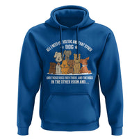 Funny Dog Lover Hoodie Fur Mama Dad Dog Rescue - Wonder Print Shop