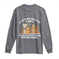 Funny Dog Lover Long Sleeve Shirt Fur Mama Dad Dog Rescue - Wonder Print Shop