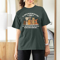Funny Dog Lover T Shirt For Women Fur Mama Dad Dog Rescue - Wonder Print Shop