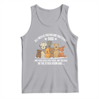 Funny Dog Lover Tank Top Fur Mama Dad Dog Rescue - Wonder Print Shop