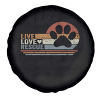 Vintage Adopt A Shelter Pet Spare Tire Cover Live Love Rescue Cat Dog Adoption Animal Rescue - Wonder Print Shop