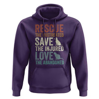Adopt A Shelter Pet Hoodie Rescue Save Love Cat Dog Adoption Animal Rescue - Wonder Print Shop