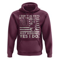 Funny K9 Hoodie Belgian Malinois American Flag Police Officer - Wonder Print Shop