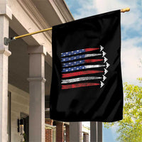 B2 Spirit Garden Flag B-2 Stealth Bomber Aircraft American Flag Patriotic - Wonder Print Shop