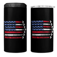 B2 Spirit 4 in 1 Can Cooler Tumbler B-2 Stealth Bomber Aircraft American Flag Patriotic - Wonder Print Shop