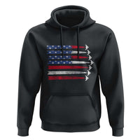 B2 Spirit Hoodie B-2 Stealth Bomber Aircraft American Flag Patriotic - Wonder Print Shop