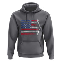 B2 Spirit Hoodie B-2 Stealth Bomber Aircraft American Flag Patriotic - Wonder Print Shop