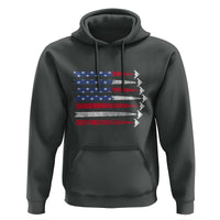 B2 Spirit Hoodie B-2 Stealth Bomber Aircraft American Flag Patriotic - Wonder Print Shop