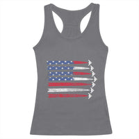 B2 Spirit Racerback Tank Top B-2 Stealth Bomber Aircraft American Flag Patriotic - Wonder Print Shop