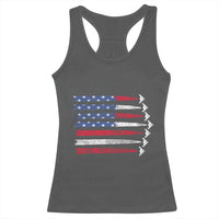 B2 Spirit Racerback Tank Top B-2 Stealth Bomber Aircraft American Flag Patriotic - Wonder Print Shop