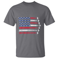 B2 Spirit T Shirt B-2 Stealth Bomber Aircraft American Flag Patriotic - Wonder Print Shop